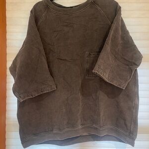 YEEZY season 3 grey raglan sweatshirt